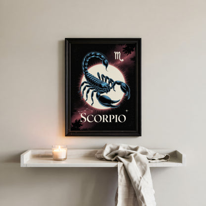 Scorpio Dreamy Wall Art