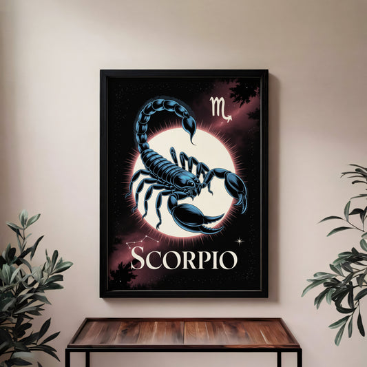 Scorpio Dreamy Wall Art