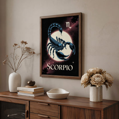 Scorpio Dreamy Wall Art