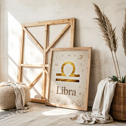 Libra High Contrast Wall Art
