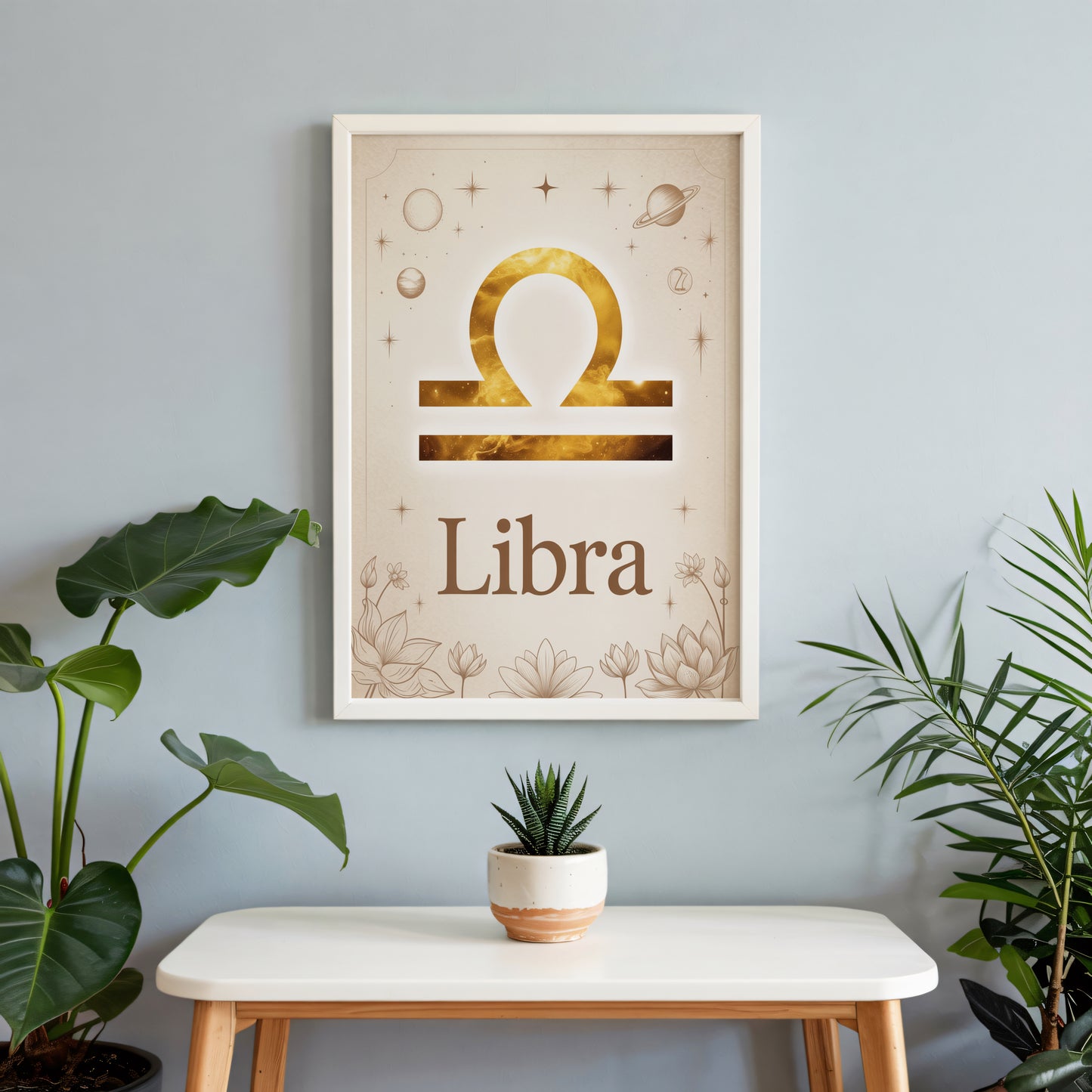 Libra High Contrast Wall Art