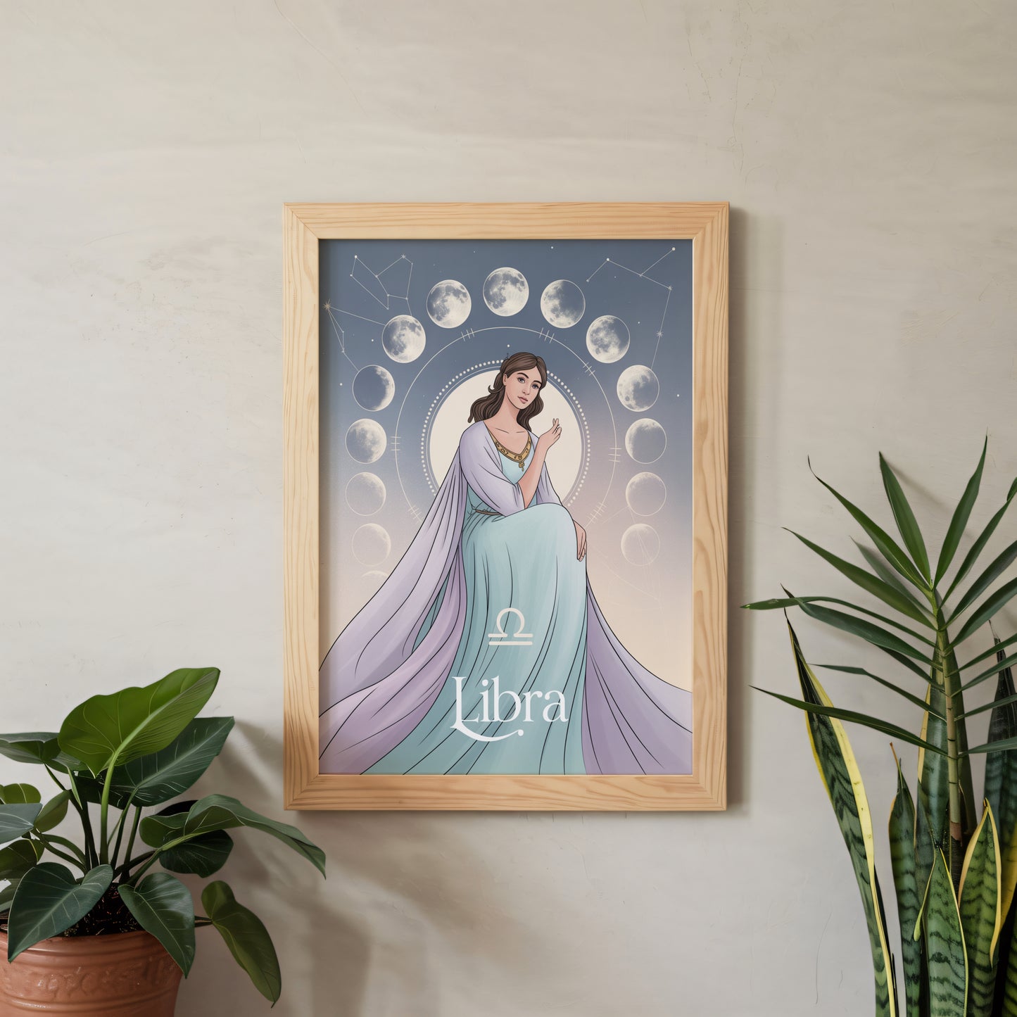 Libra Mystical Wall Art