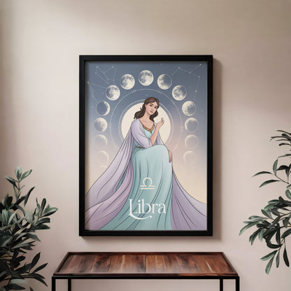 Libra Mystical Wall Art