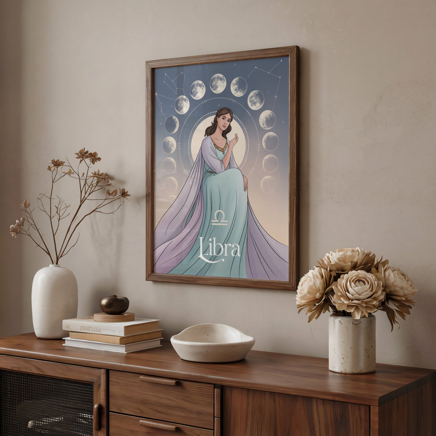 Libra Mystical Wall Art