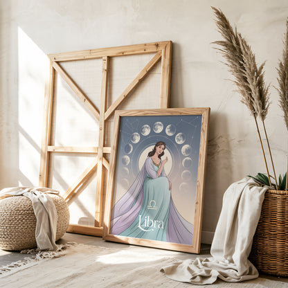 Libra Mystical Wall Art