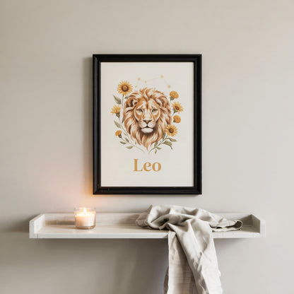 Leo Intricate Wall Art