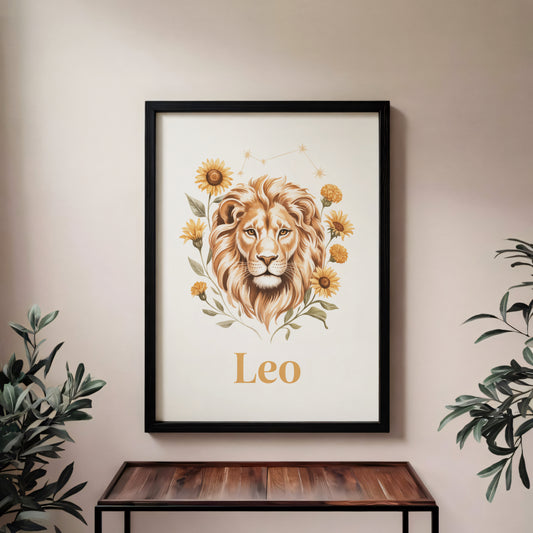 Leo Intricate Wall Art