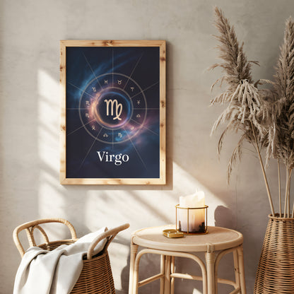 Virgo Birth Wall Art