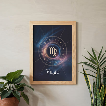 Virgo Birth Wall Art