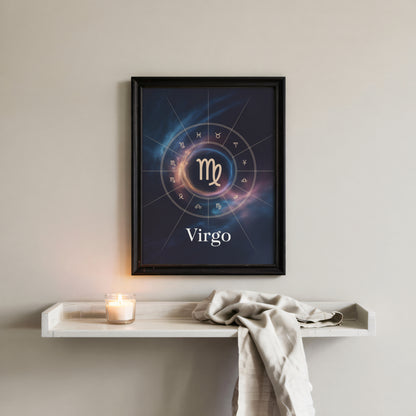 Virgo Birth Wall Art