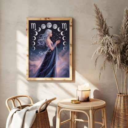 Scorpio Digital Wall Art