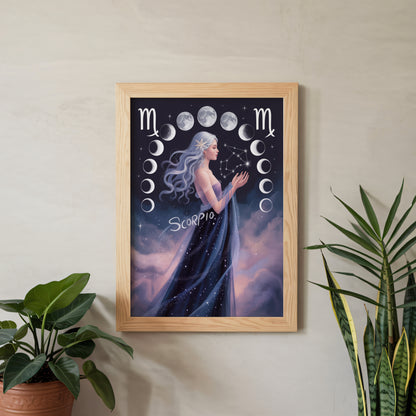 Scorpio Digital Wall Art