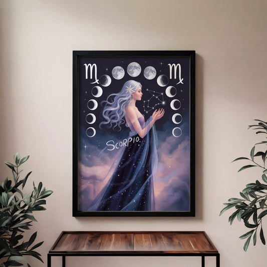 Scorpio Digital Wall Art
