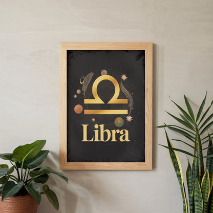 Libra Bold Wall Art