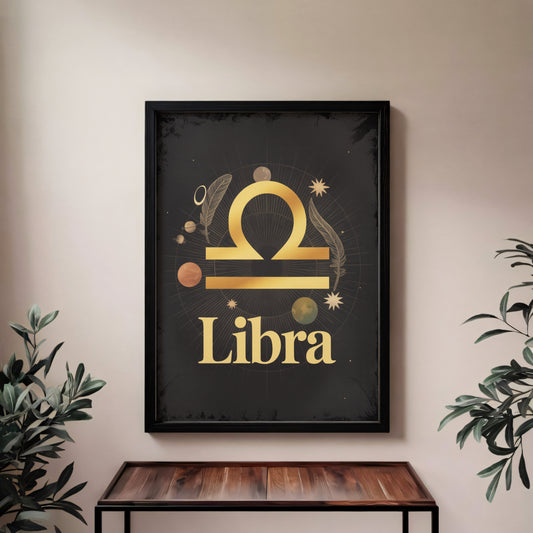 Libra Bold Wall Art