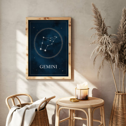 Gemini Points Wall Art