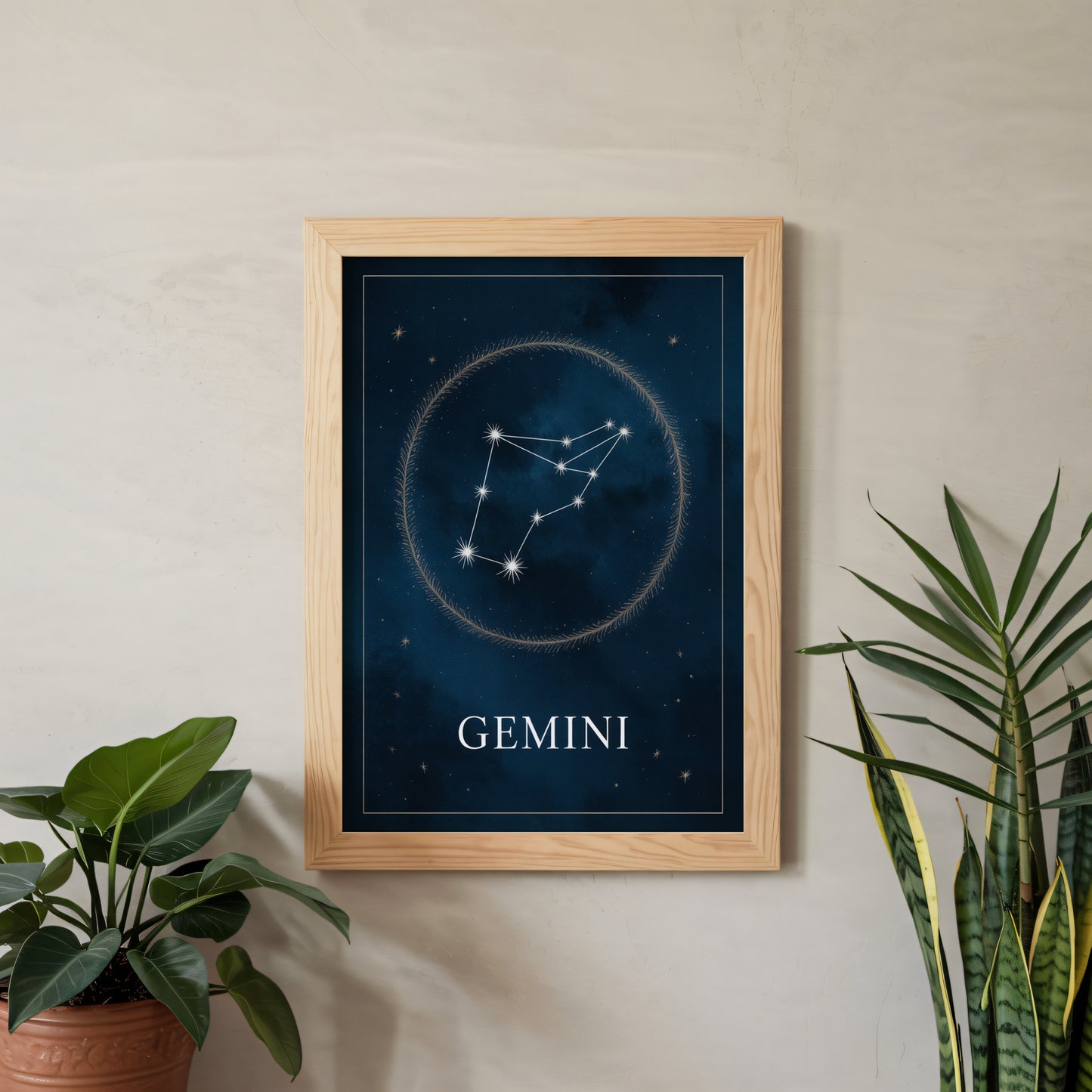 Gemini Points Wall Art
