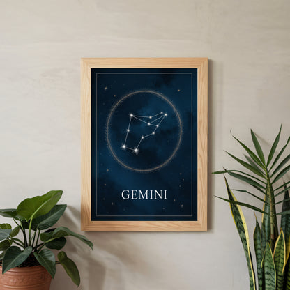 Gemini Points Wall Art