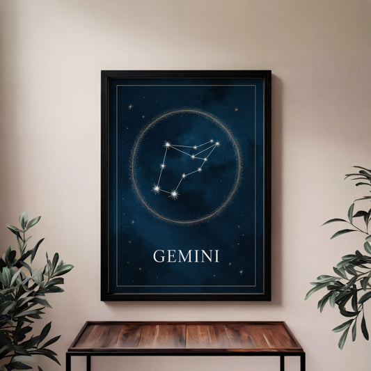 Gemini Points Wall Art