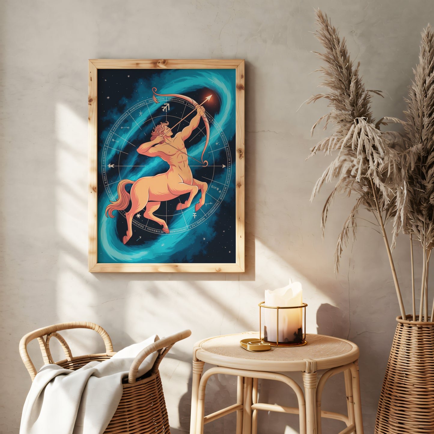 Sagittarius Vibrant Wall Art