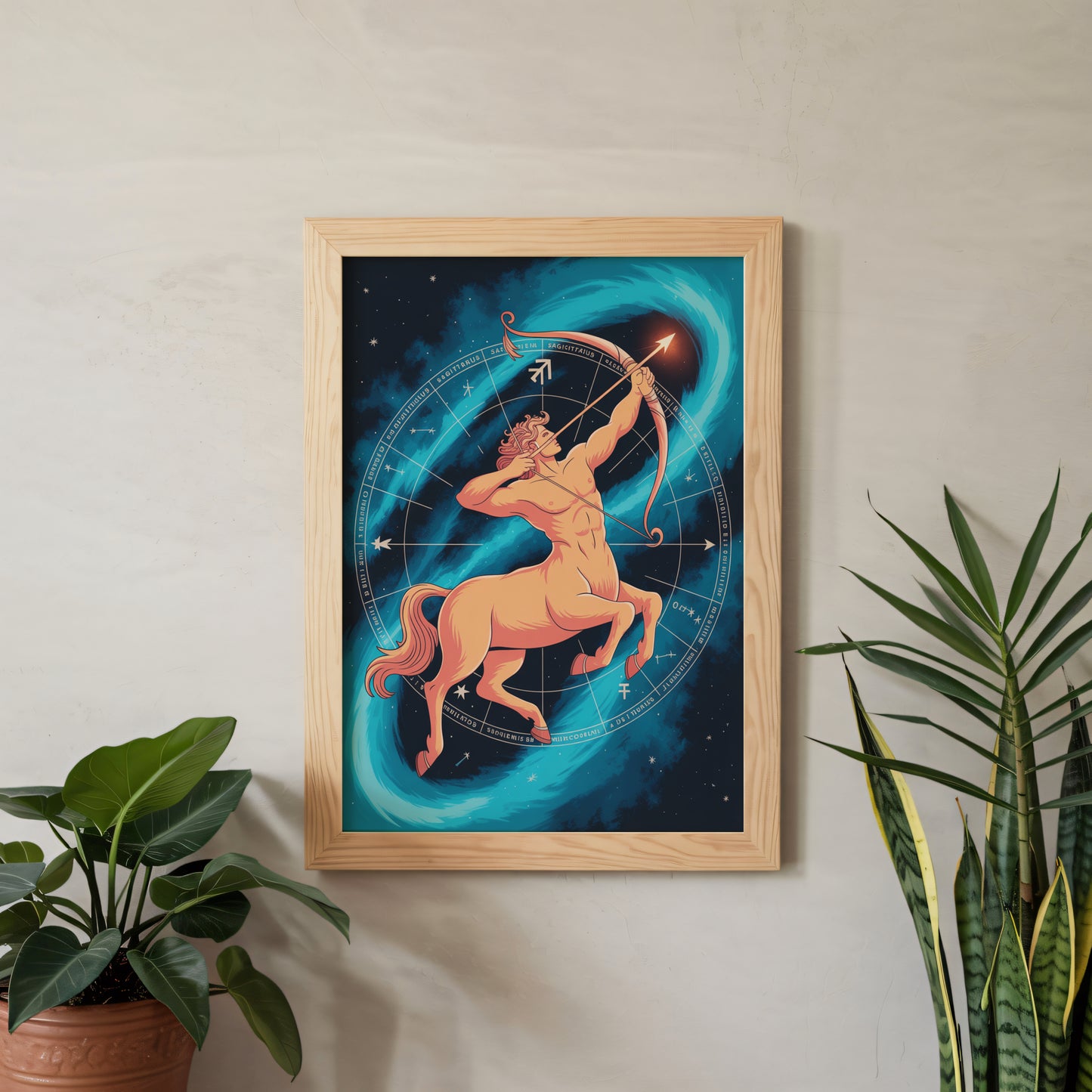 Sagittarius Vibrant Wall Art