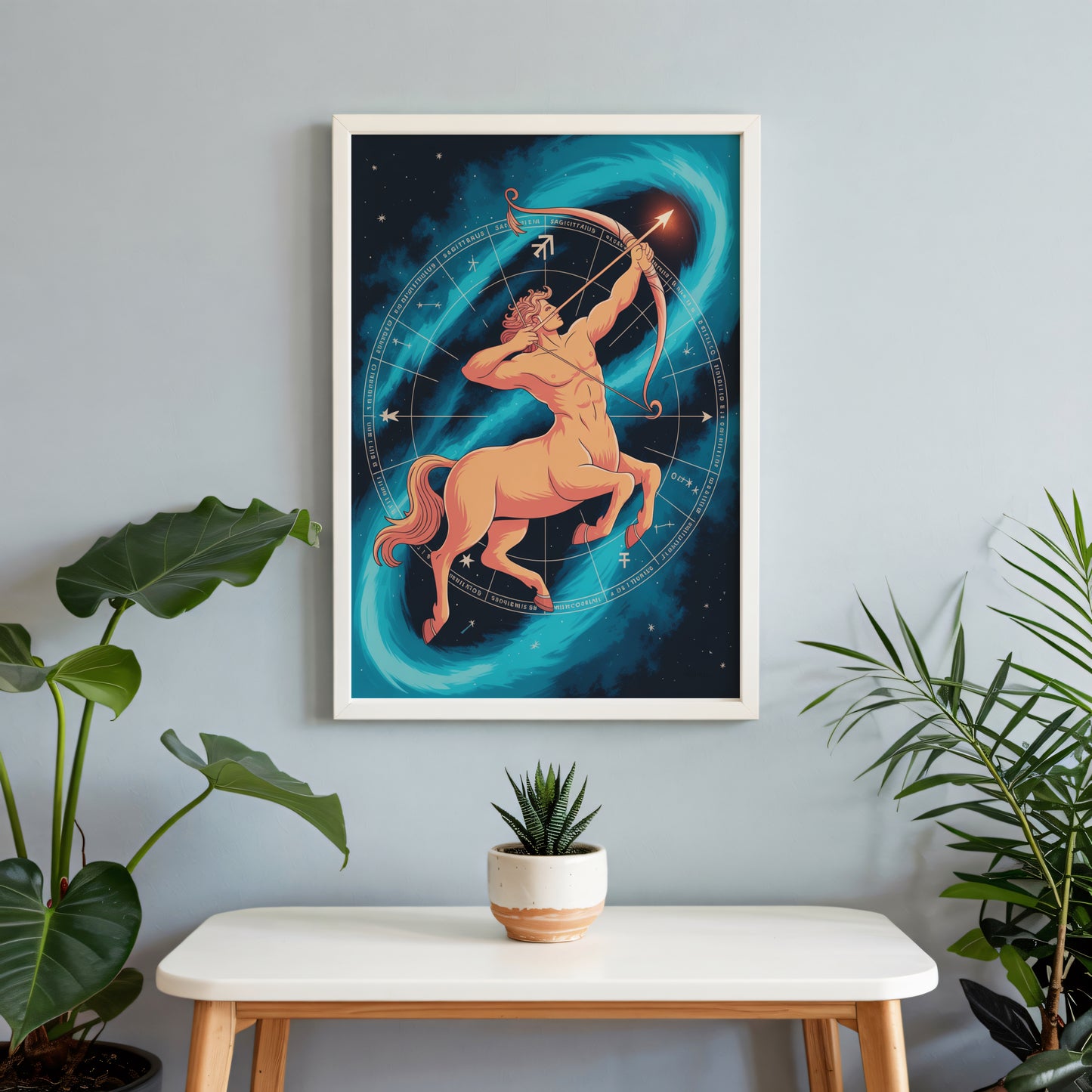 Sagittarius Vibrant Wall Art