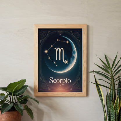 Scorpio Celestial Wall Art