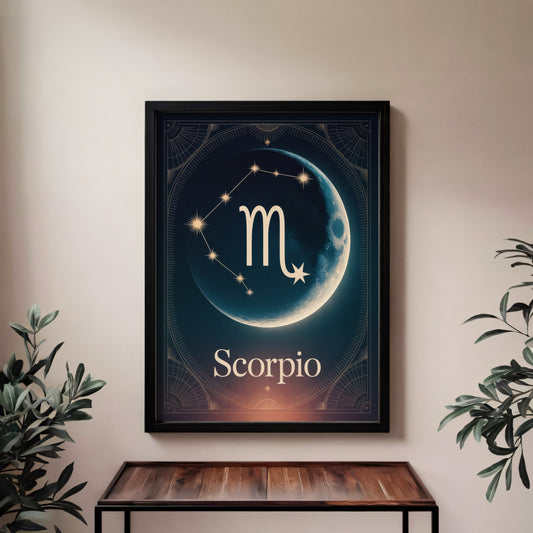 Scorpio Celestial Wall Art