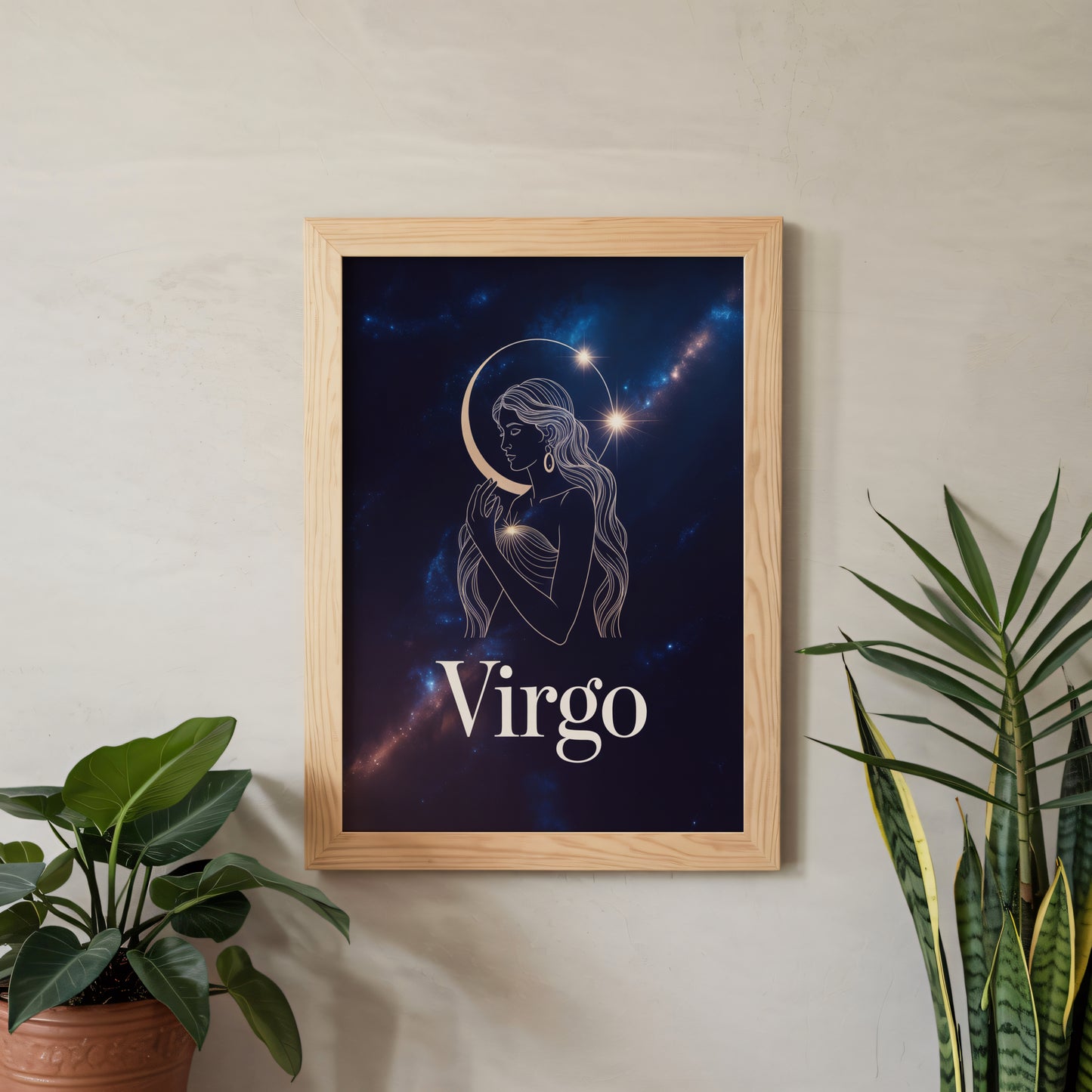 Virgo Detailed Wall Art