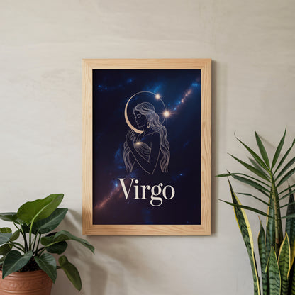 Virgo Detailed Wall Art