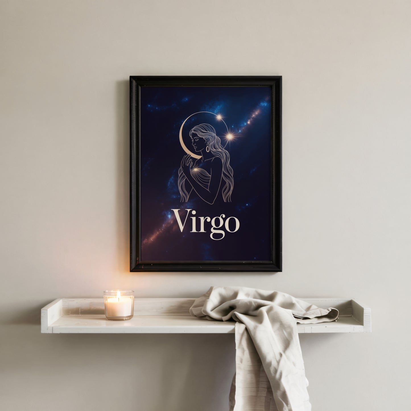 Virgo Detailed Wall Art