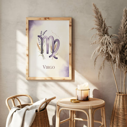 Virgo Delicate Wall Art