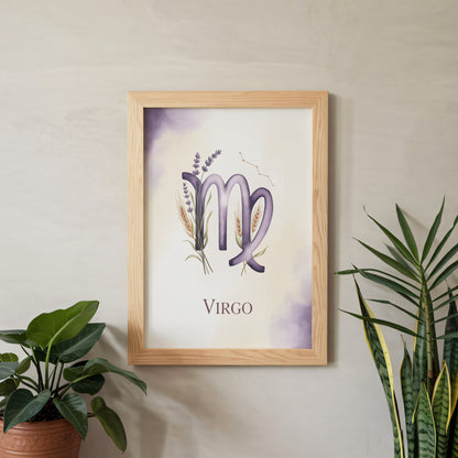 Virgo Delicate Wall Art