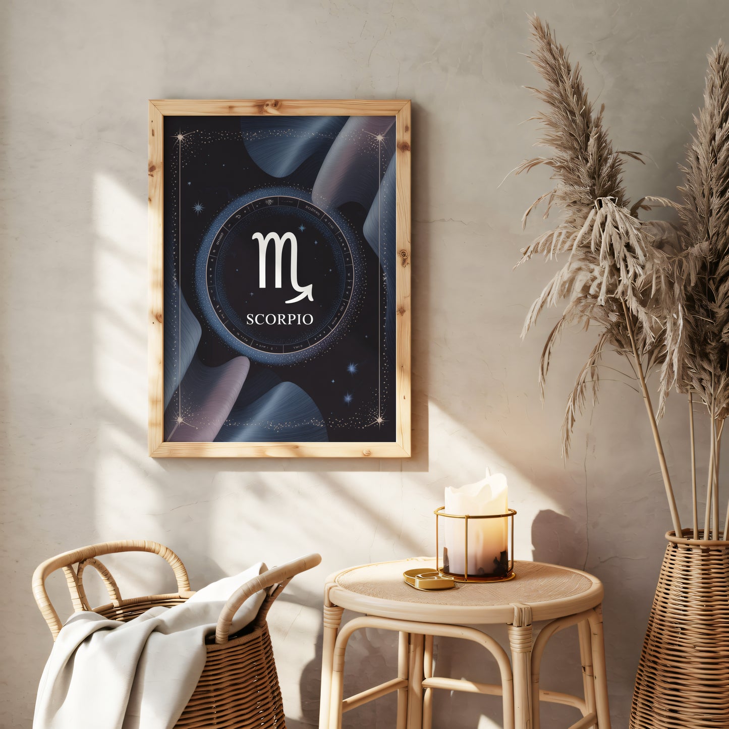 Scorpio Birth Wall Art