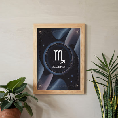 Scorpio Birth Wall Art