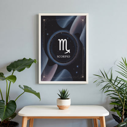 Scorpio Birth Wall Art