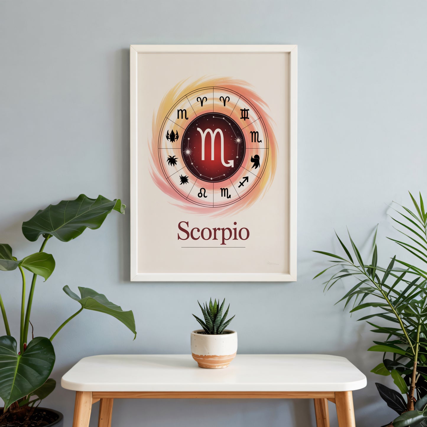 Scorpio Colour Wall Art