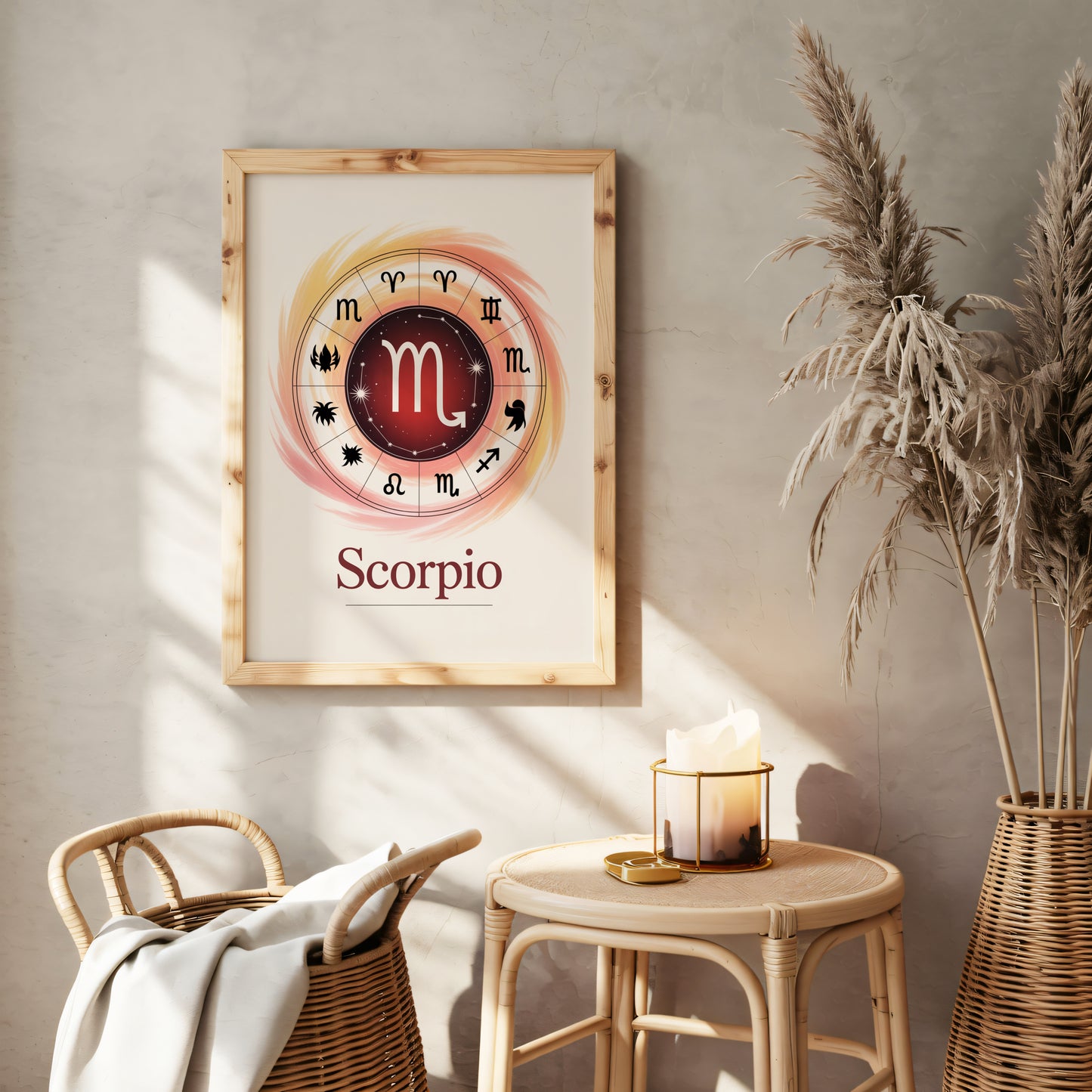 Scorpio Colour Wall Art