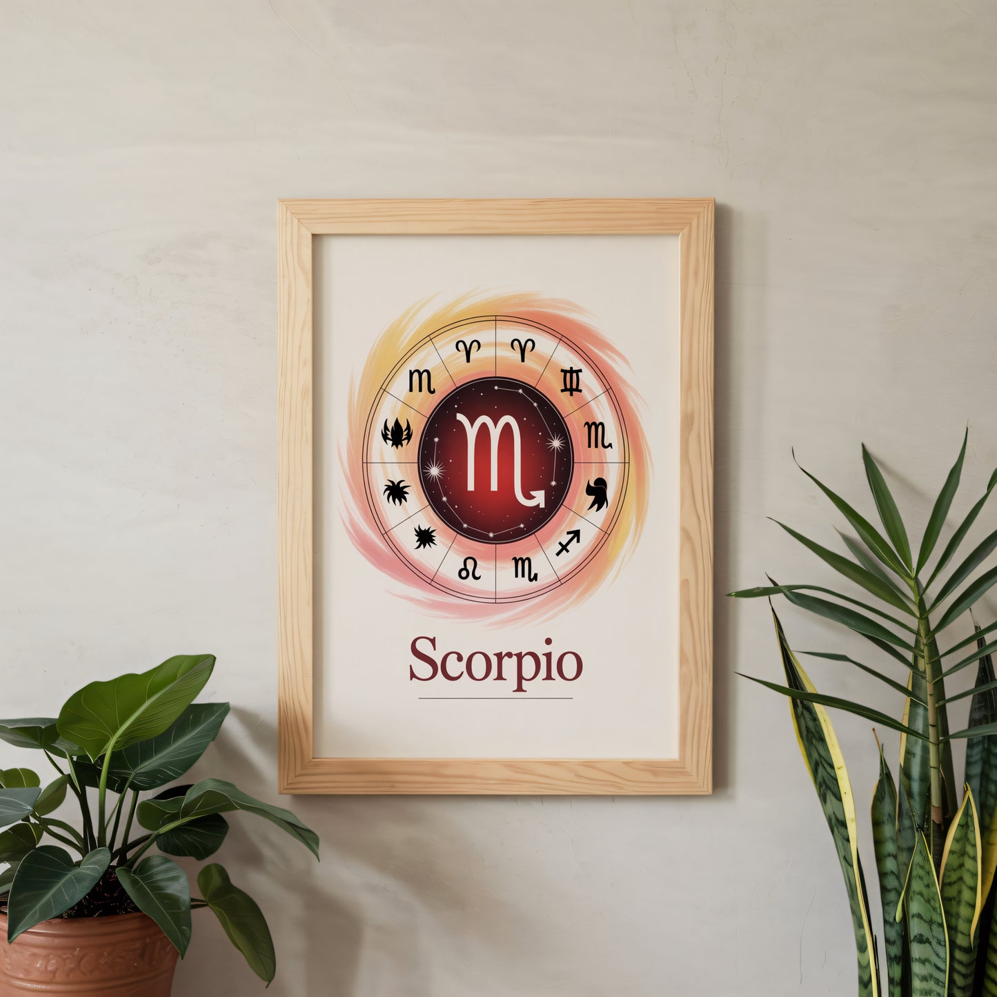 Scorpio Colour Wall Art