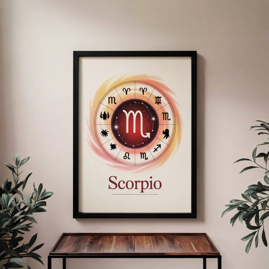 Scorpio Colour Wall Art