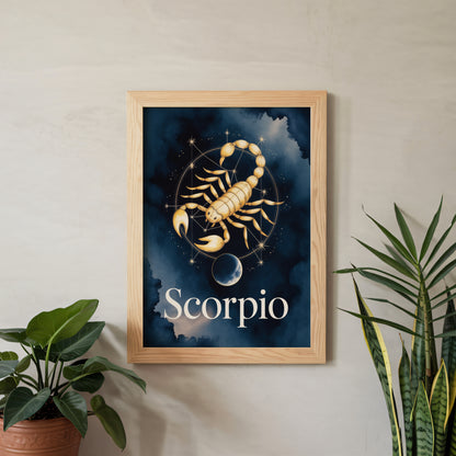 Scorpio Edge Wall Art