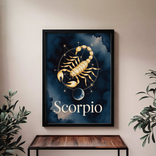 Scorpio Edge Wall Art