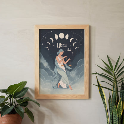 Libra Arc Flat Wall Art