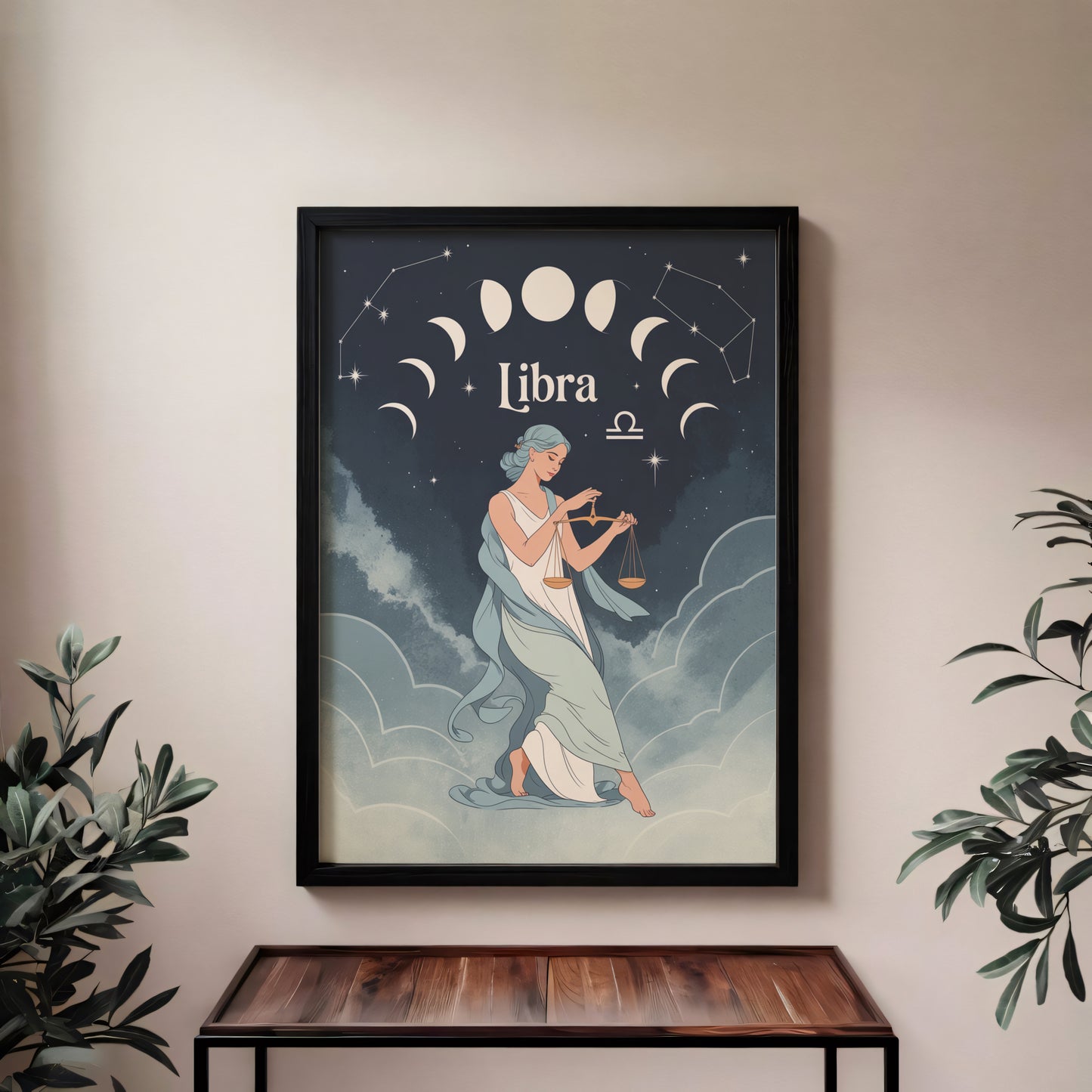 Libra Arc Flat Wall Art