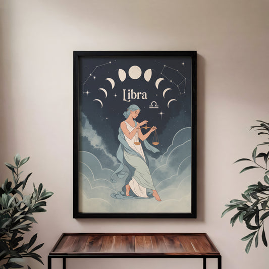 Libra Arc Flat Wall Art