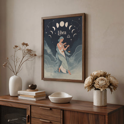 Libra Arc Flat Wall Art