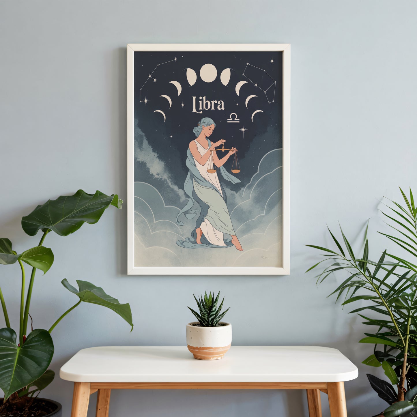 Libra Arc Flat Wall Art