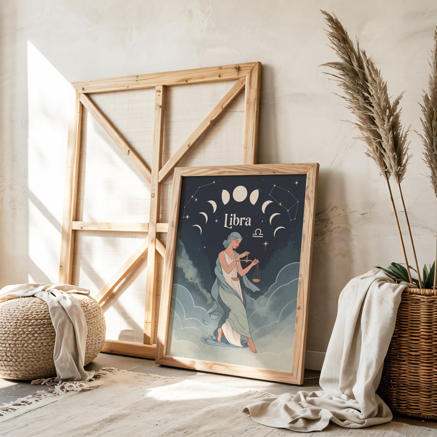 Libra Arc Flat Wall Art