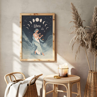 Libra Arc Flat Wall Art