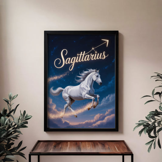 Sagittarius Aspire Wall Art
